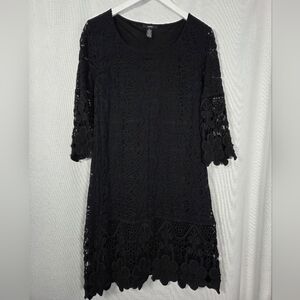 Z Alfani Black Lace Shift